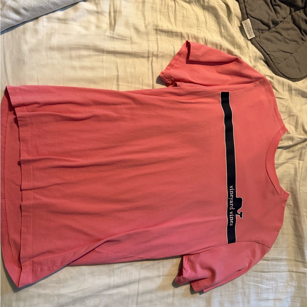 Vineyard Vines Pink Short Sleeve Tee